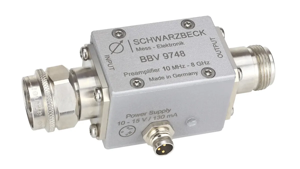 Широкополосный предусилитель Schwarzbeck BBV 9748