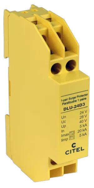 Устройство защиты от импульсных перенапряжений Citel DLU-24D3 (640503), 1 пара, сети 4-20 мA