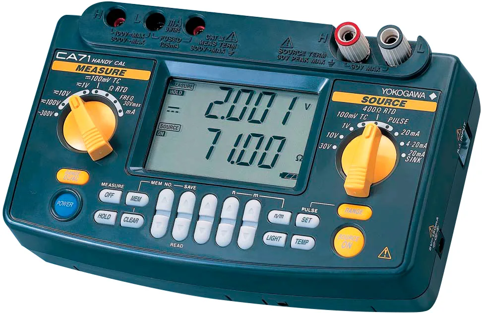 Калибратор электрических сигналов Yokogawa CA51