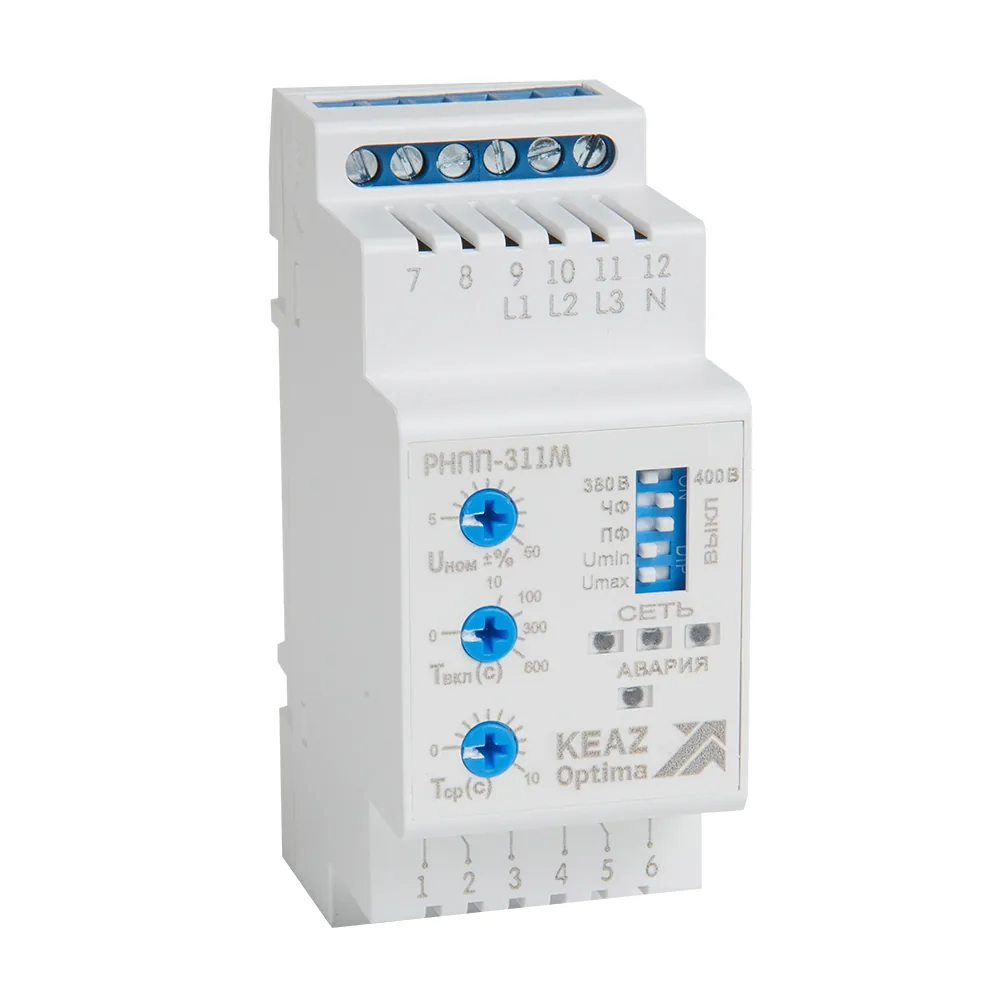 Реле напряжения КЭАЗ OptiDin РНПП-311М-УХЛ3.1