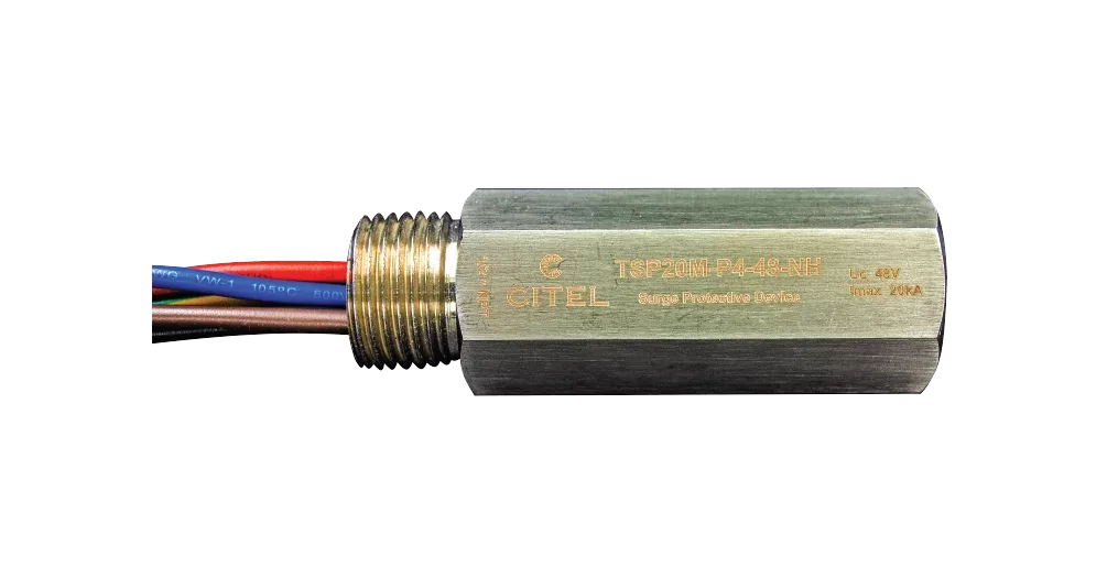 Устройство защиты от импульсных перенапряжений Citel TSP20M-P2-48-M (86210612) для сетей RS232, RS485, 4-20 мA