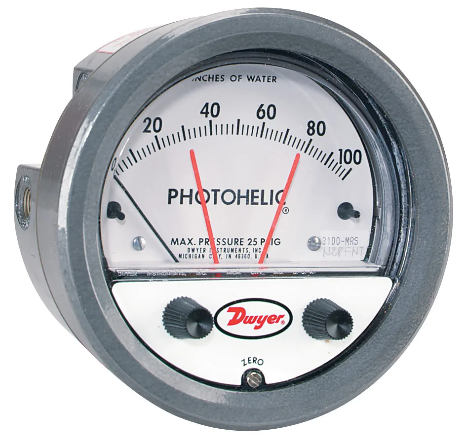 Манометр Dwyer PHOTOHELIC 3000MR