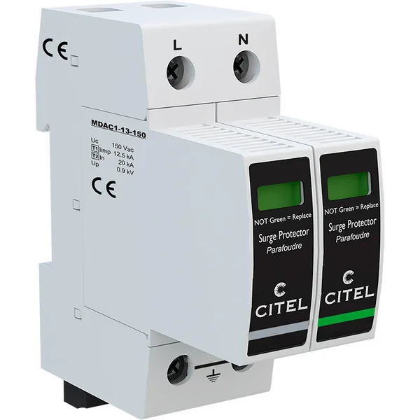 Устройство защиты от импульсных перенапряжений Citel DAC1-13S-11-150 (821710142), тип 1+2