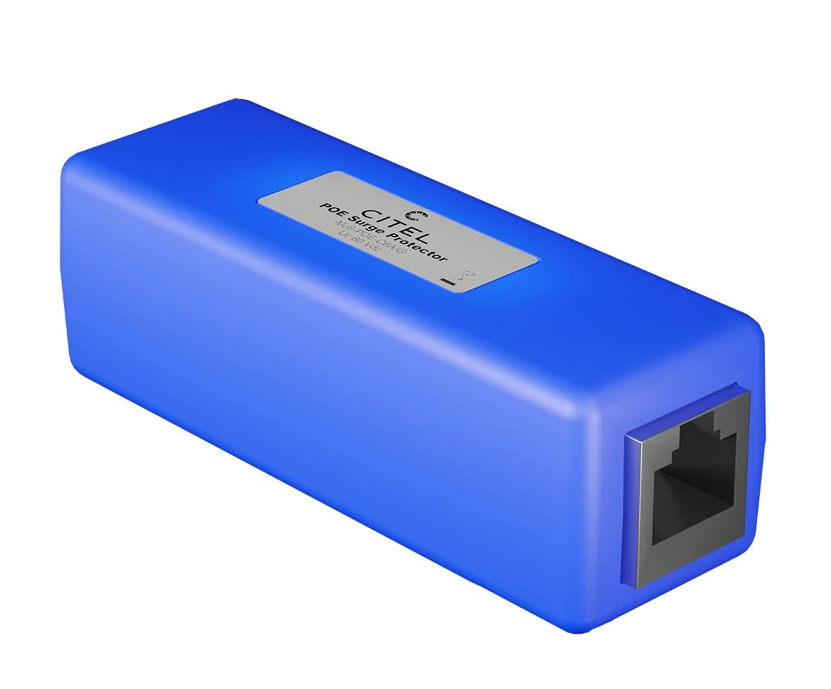 Устройство защиты от импульсных перенапряжений Citel MJ8-POE-C6A/G/KF (581551), компактная защита Ethernet / POE++